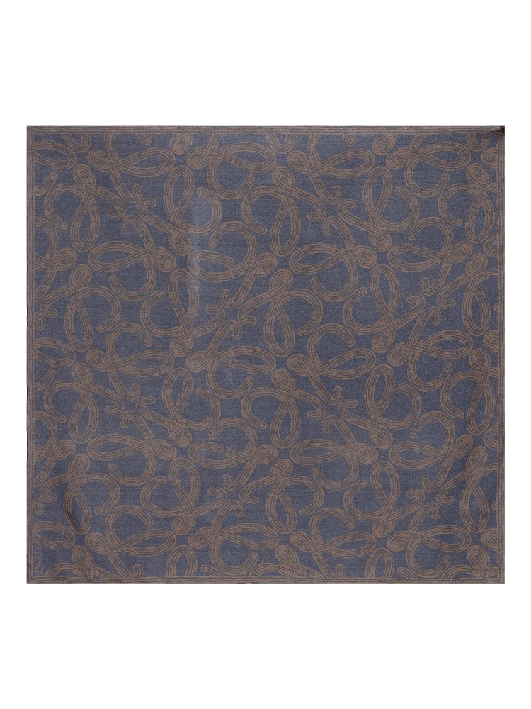 LOEWE PAULA'S IBIZA Scarfs Blue/brown