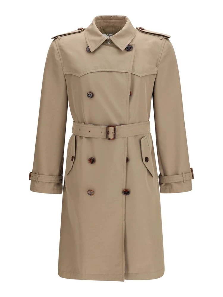 Brown Silk Coat