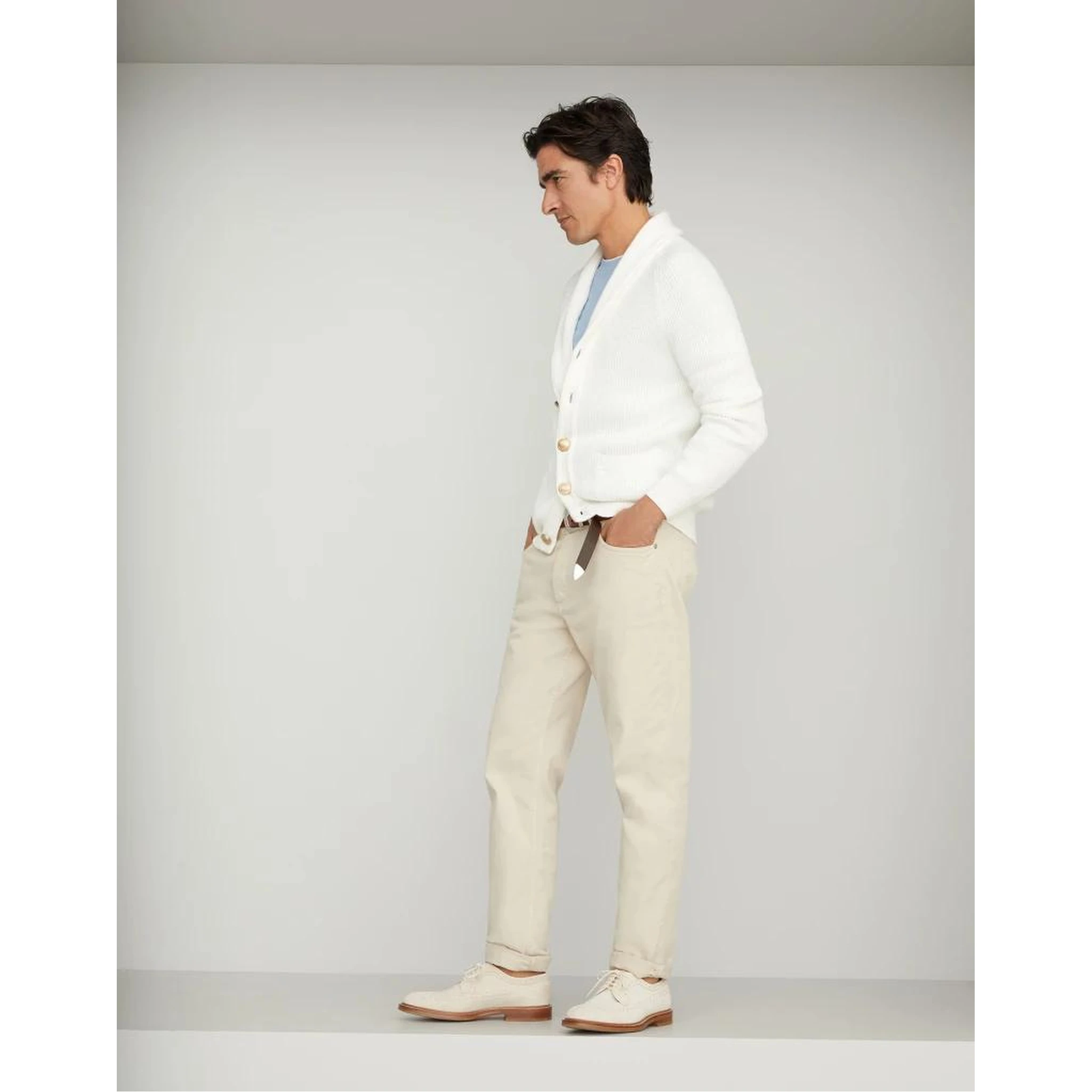 Bicolor Cotton T-Shirt