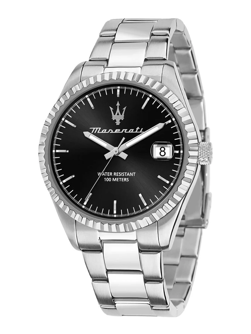 Silver Stainless Steel Dress Watch