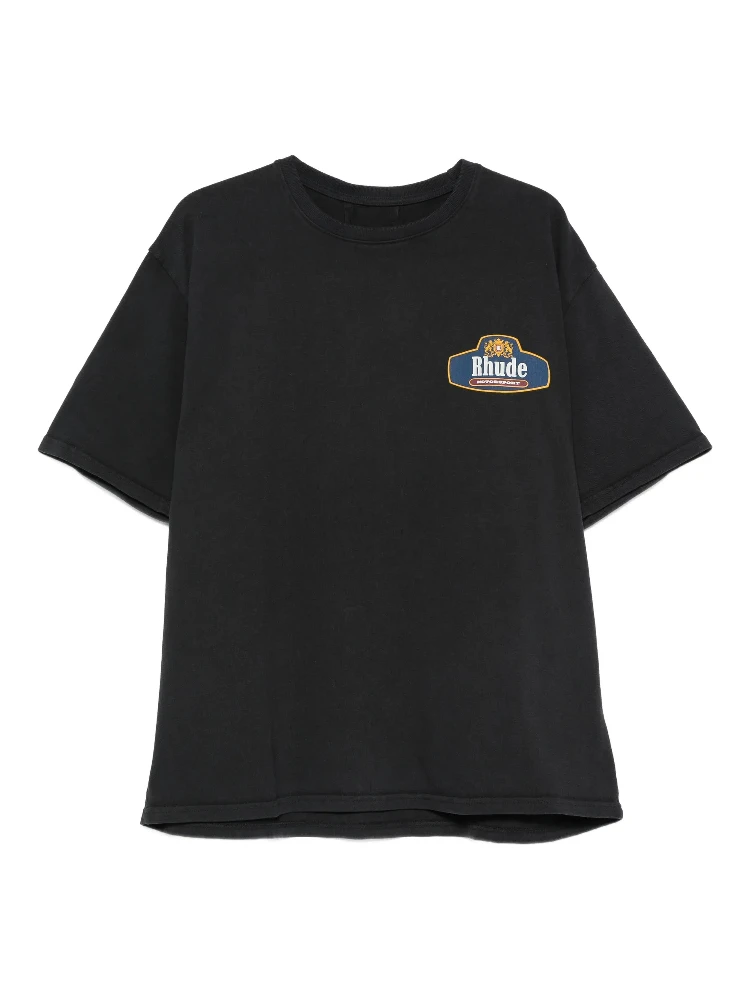 Rhude T-shirts and Polos Black