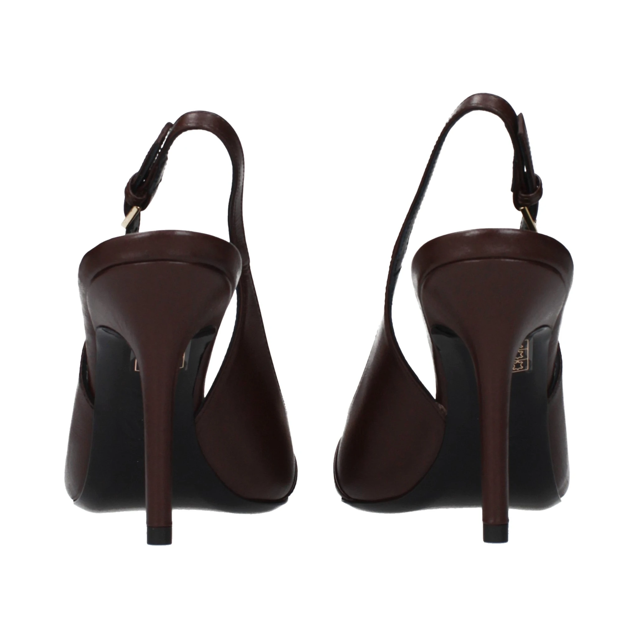 Brown Leather Pumps