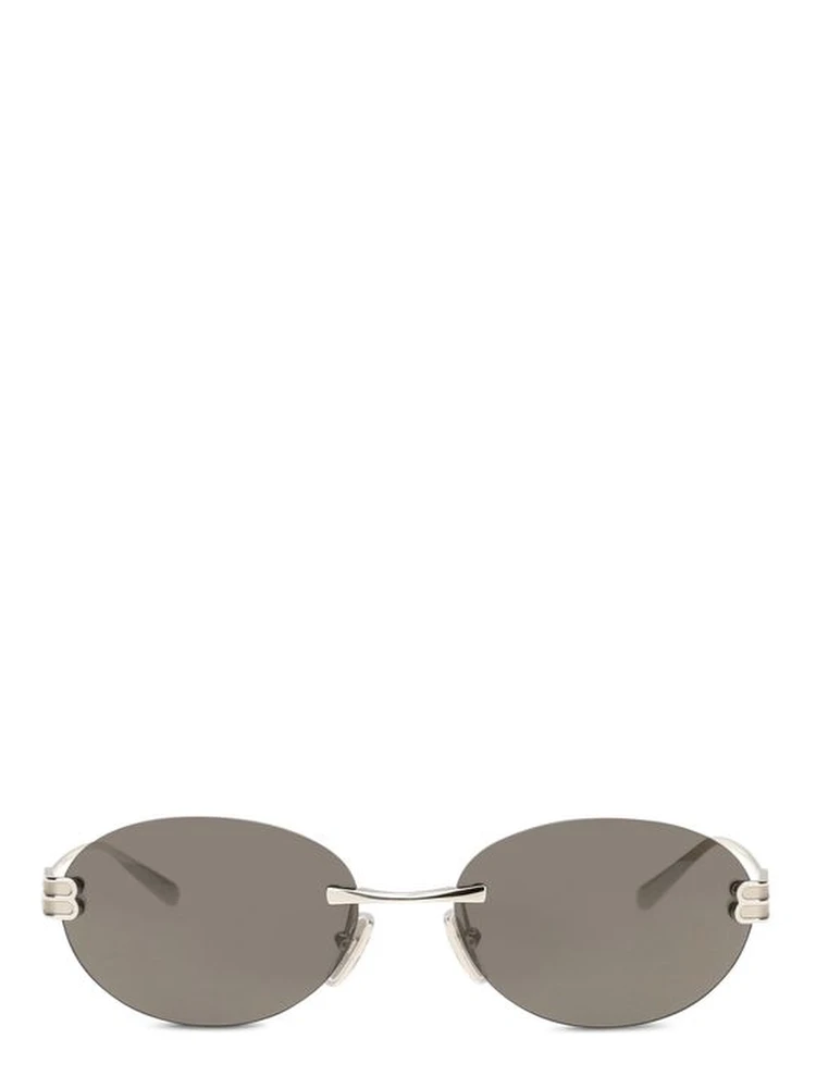 Silver Metal Sunglasses