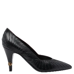 Versace With Heel Black gold