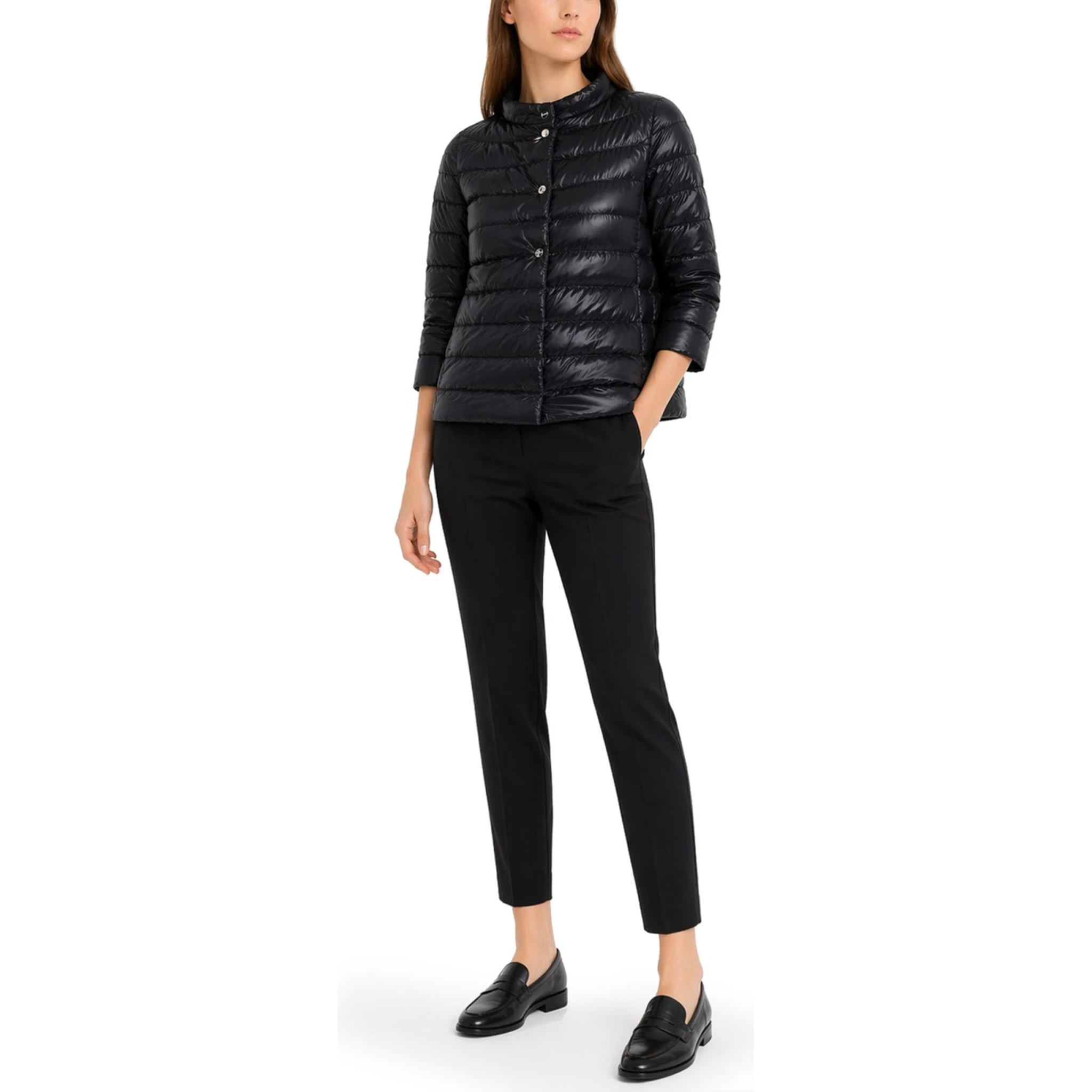 CROPPED PADDED DOWN JACKET