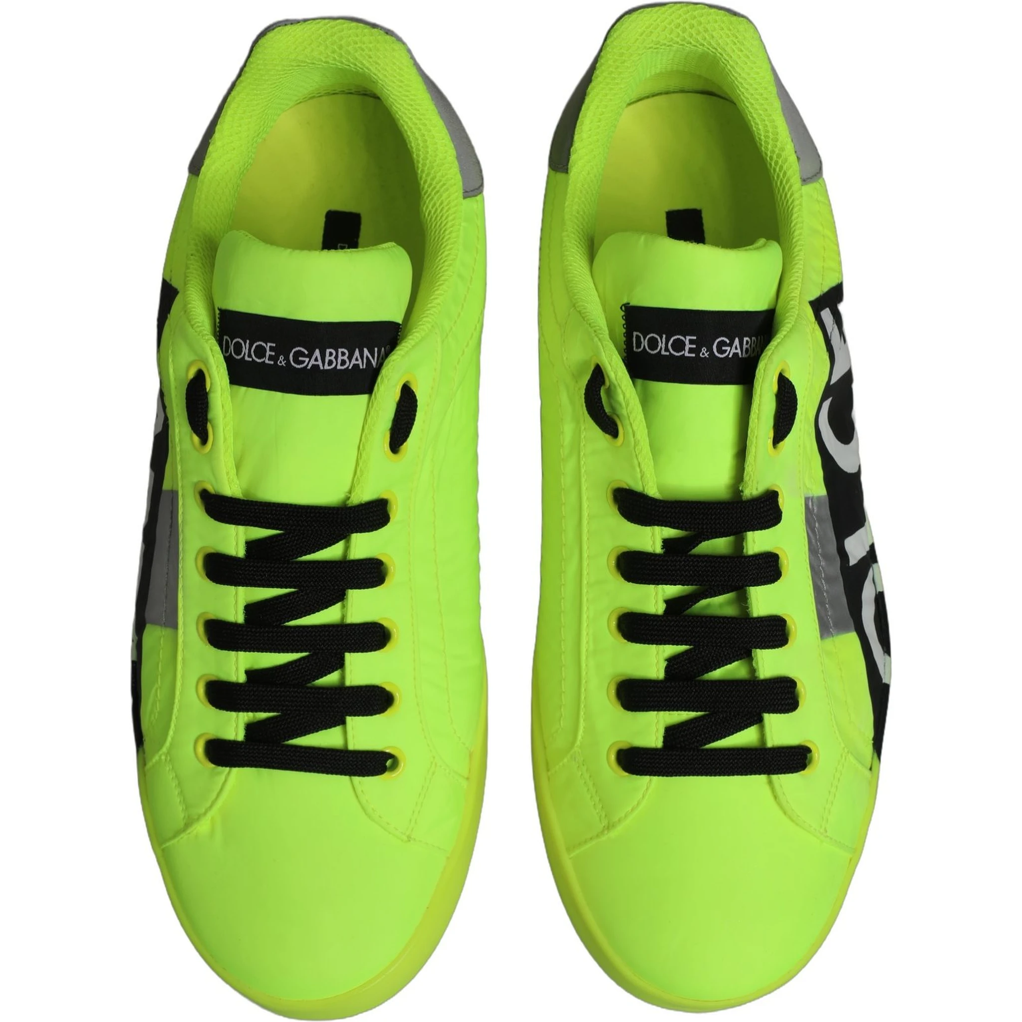 Green Logo Tape Low Top Portofino Sneakers Shoes