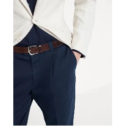 Natural Leather Regular Belt