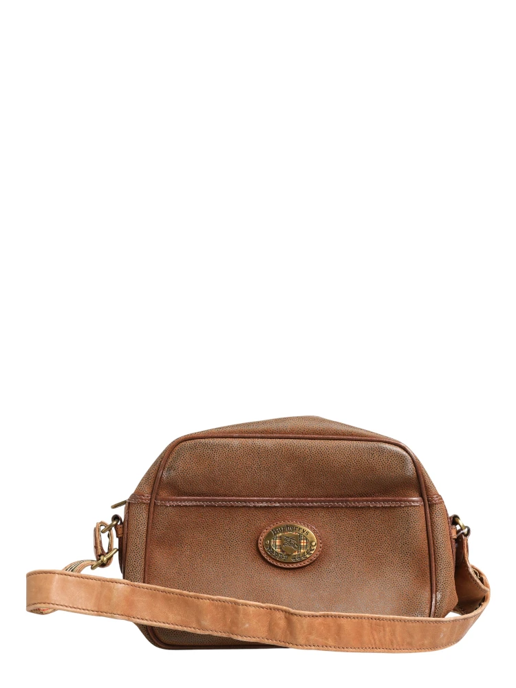 Brown and Gold Crossbody Bag
