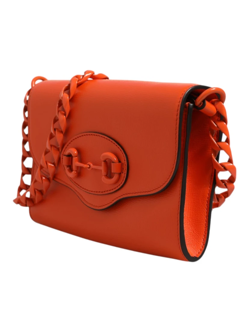 Horsebit 1955 Enamel Mini Shoulder Bag