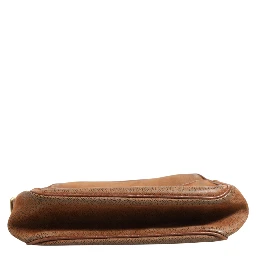 Brown and Gold Crossbody Bag