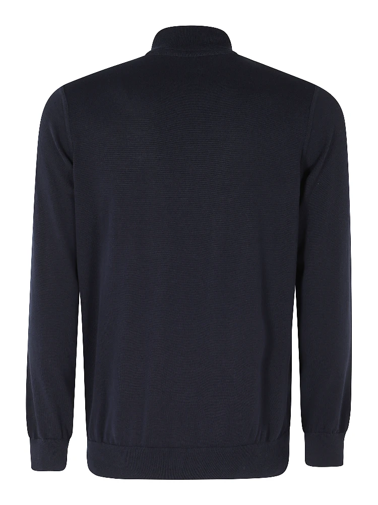 MAGLIA BOMBER ZIP CREPE COTONE alternative