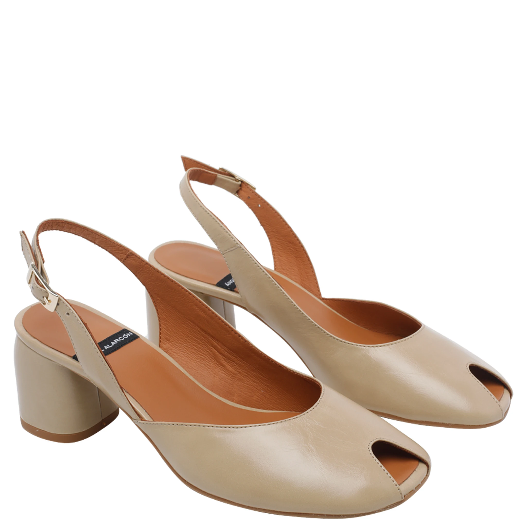 ANGEL ALARCON With Heel Beige