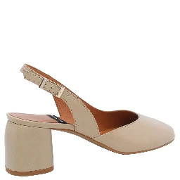 ANGEL ALARCON With Heel Beige