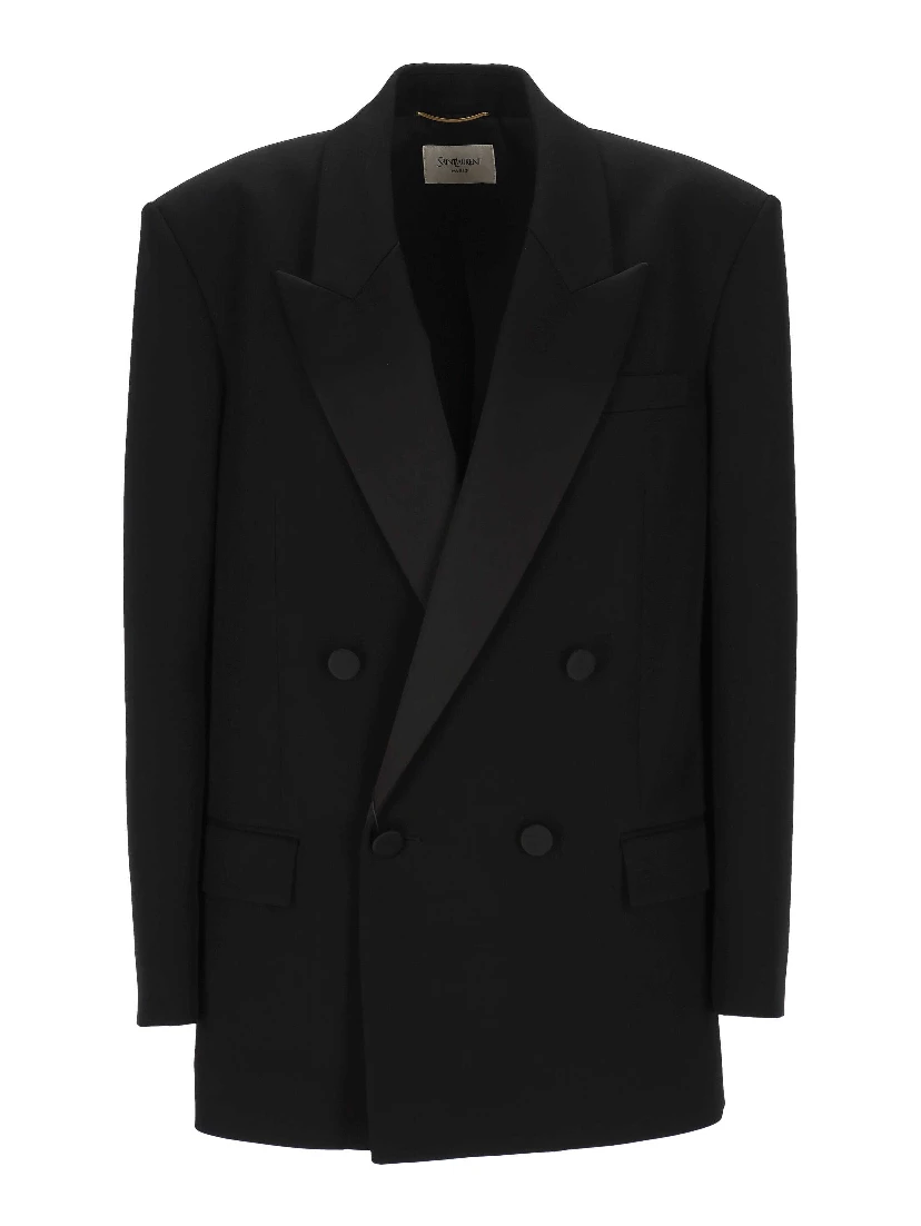 Saint Laurent  Jackets Black