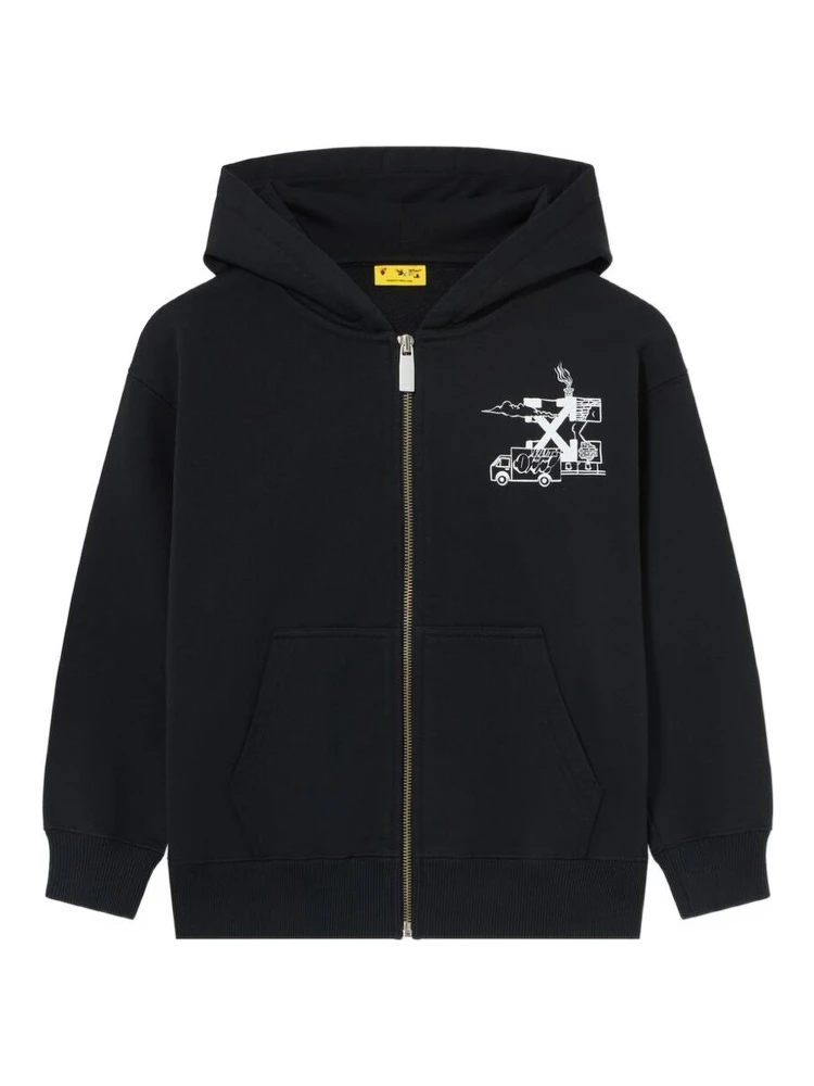 Off White Sweaters Black