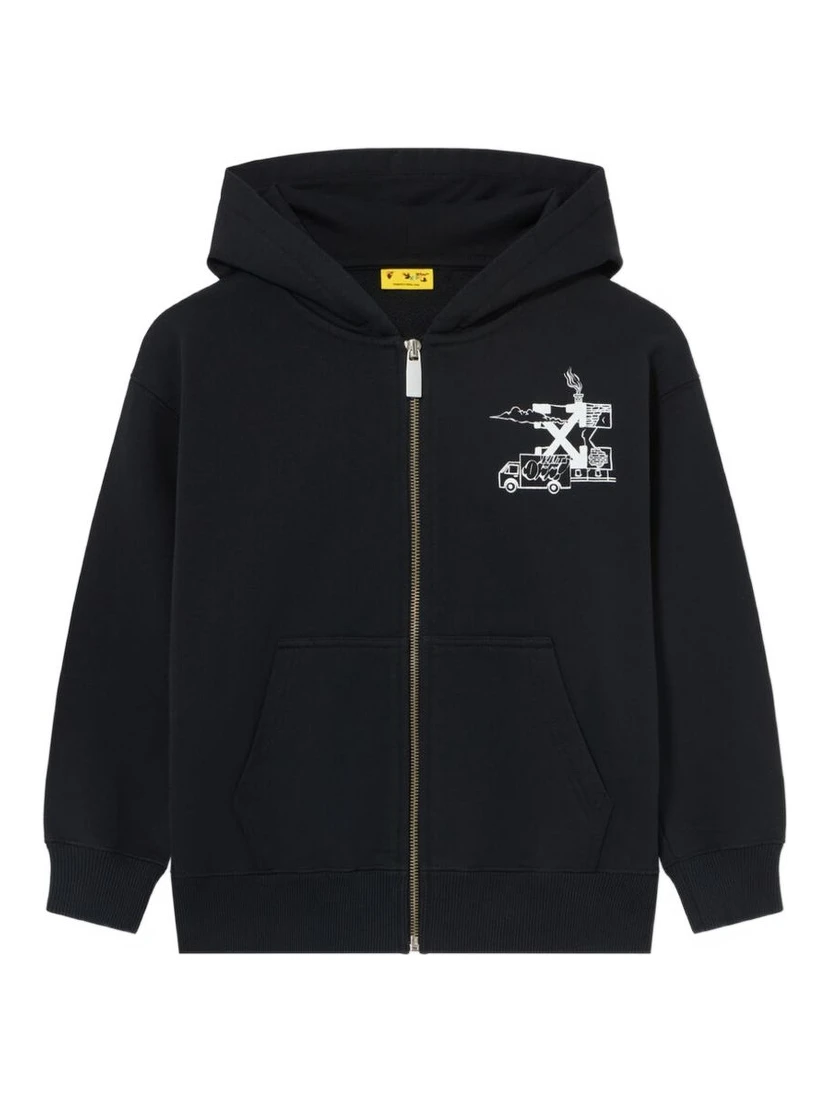 Off White Sweaters Black