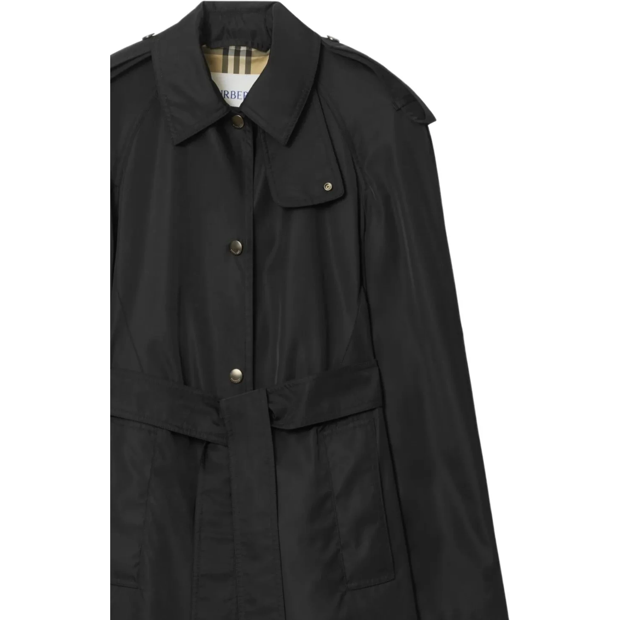 Burberry Coats Black