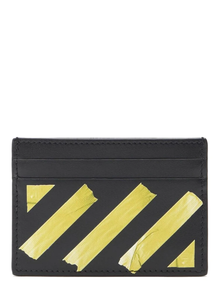 Off White Wallets Black