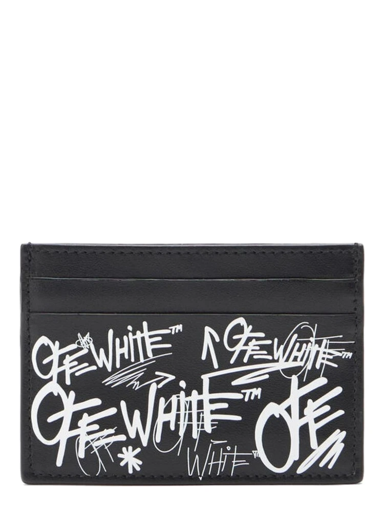 Off White Wallets Black