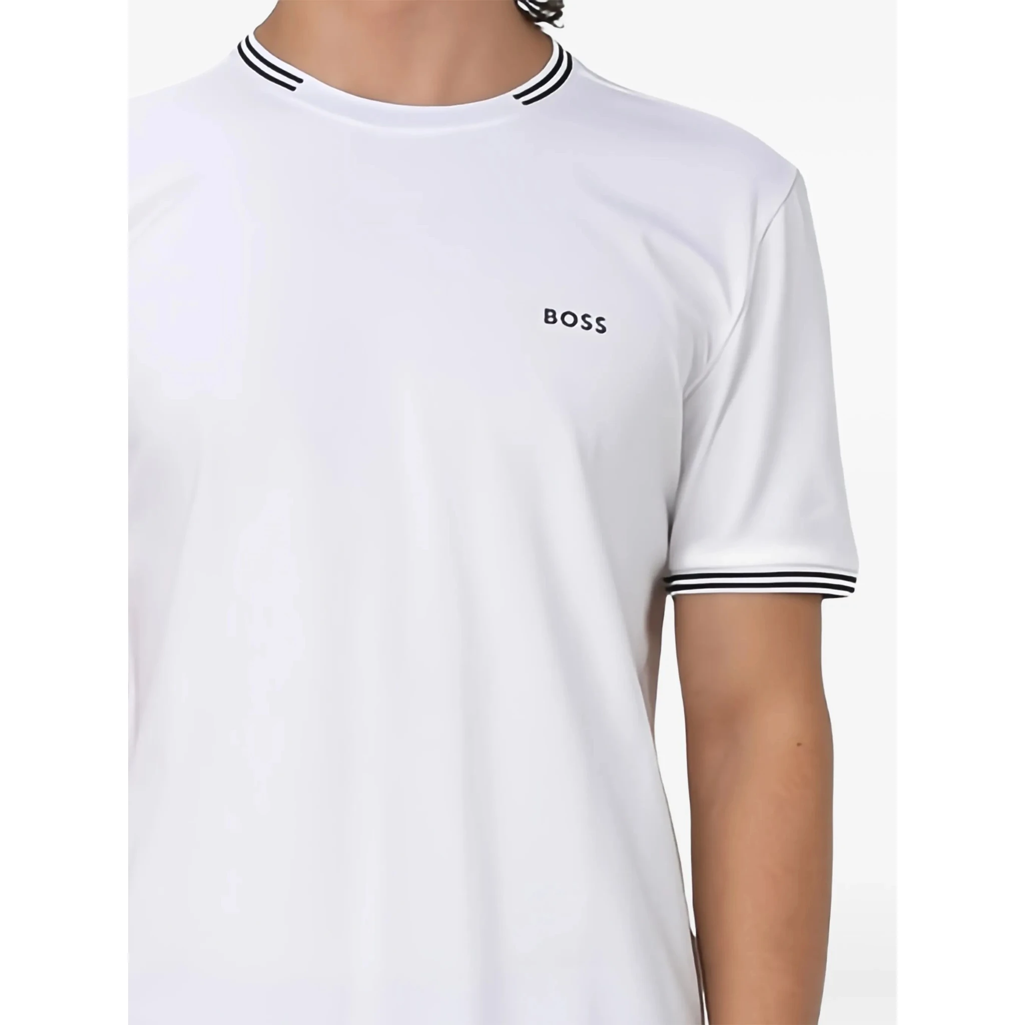 BOSS T-shirts and Polos White