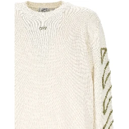 Off White Sweaters White