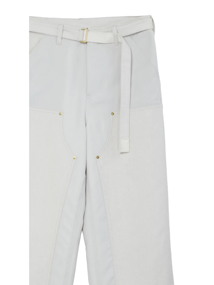SACAI X CARHARTT WIP Trousers White alternative