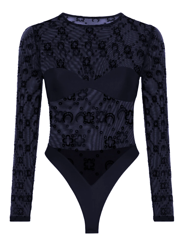 MARINE SERRE Top Blue