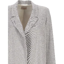 Emme Marella Jackets Light Grey