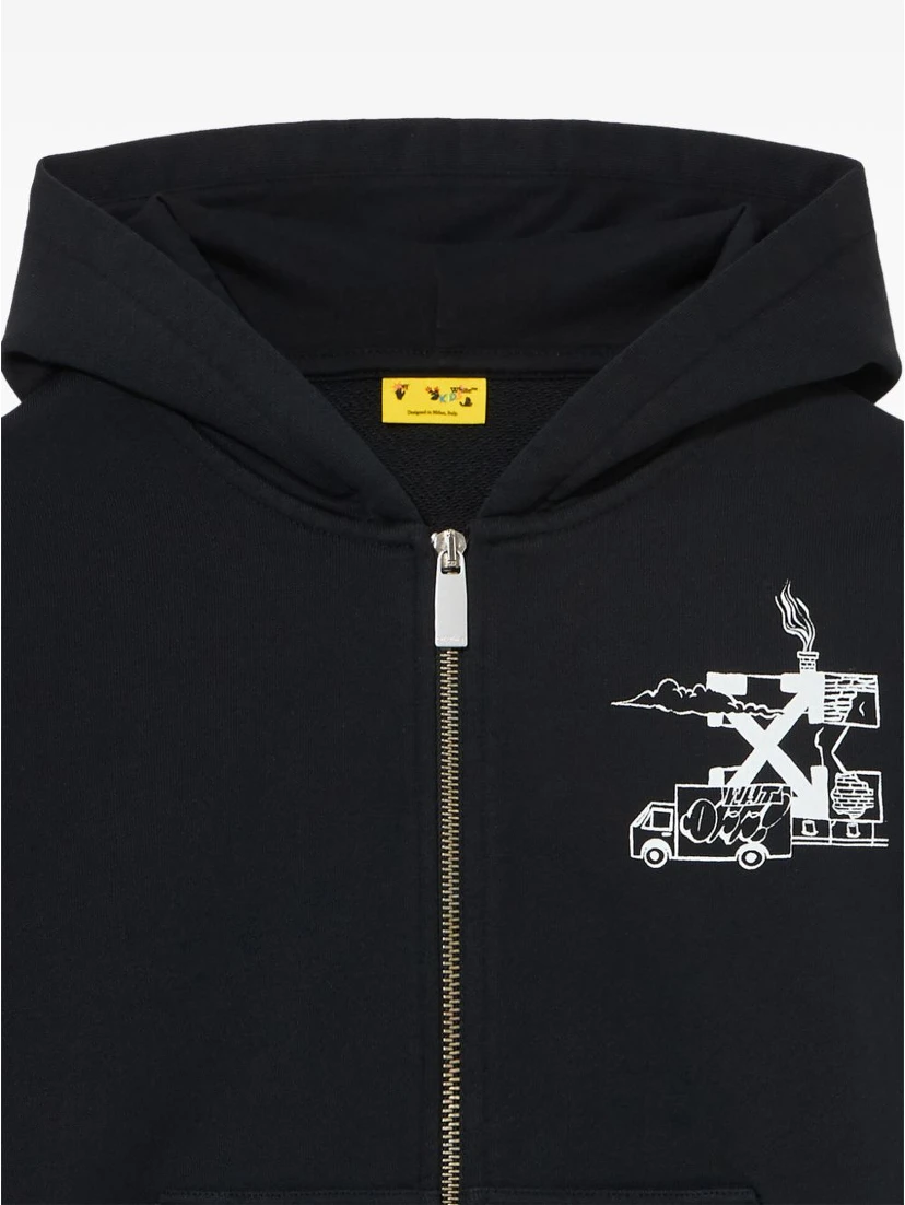 Off White Sweaters Black