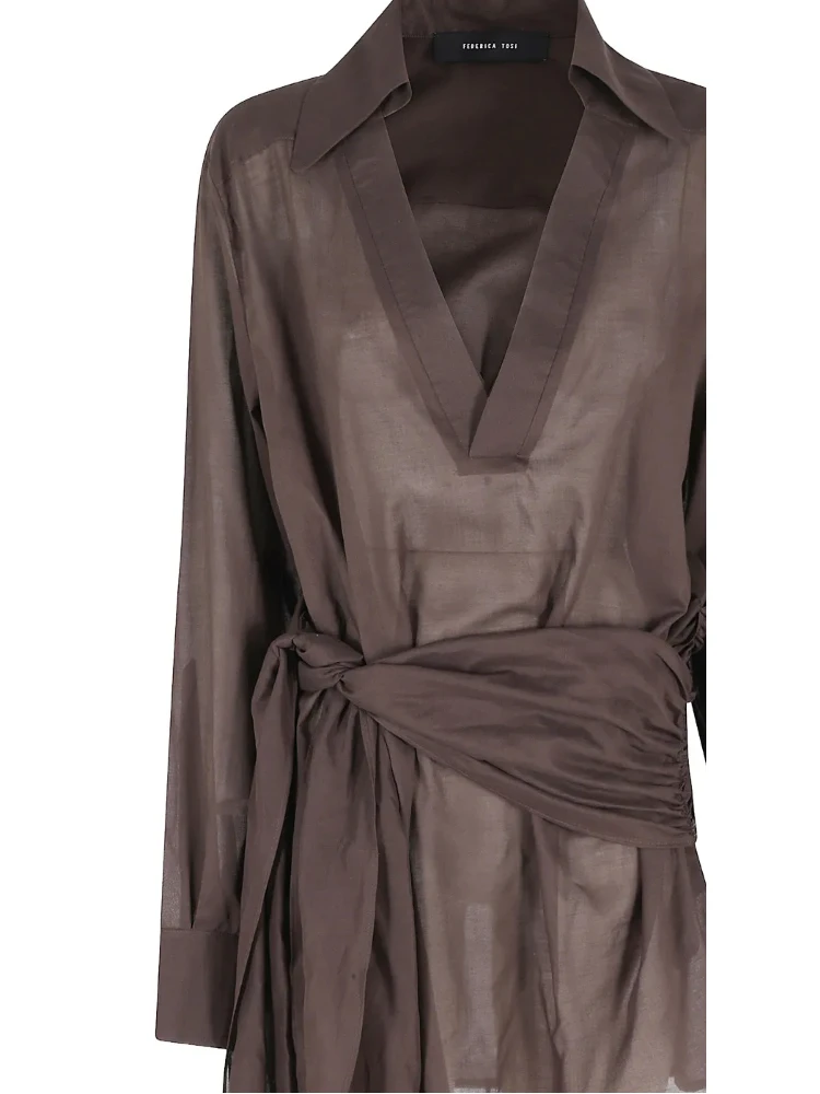 Federica Tosi Dresses Brown alternative