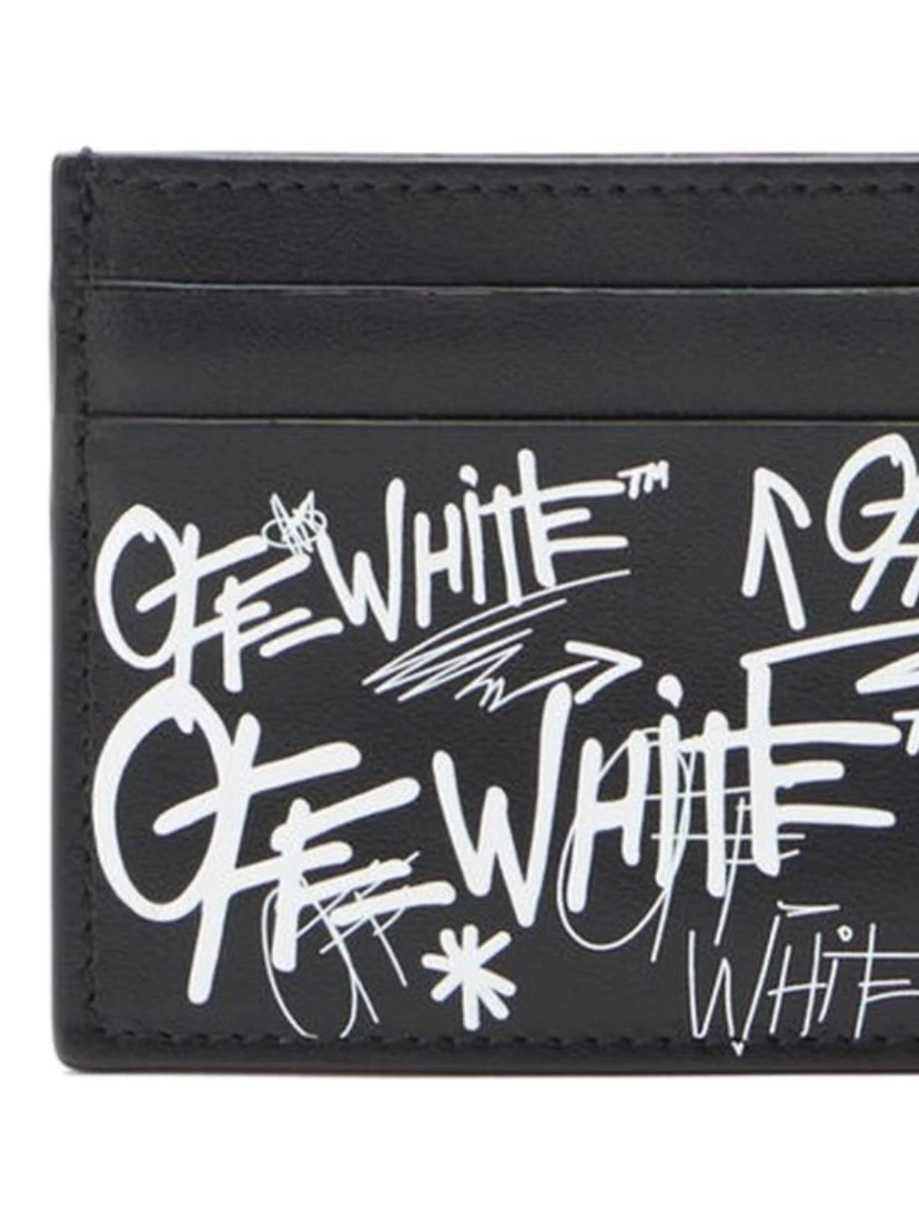Off White Wallets Black