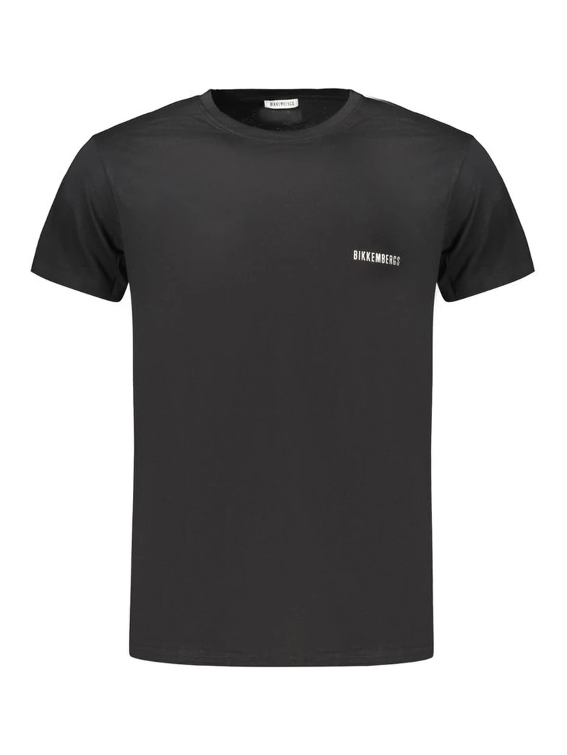 Black Cotton T-Shirt