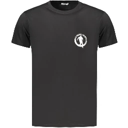 Black Cotton T-Shirt
