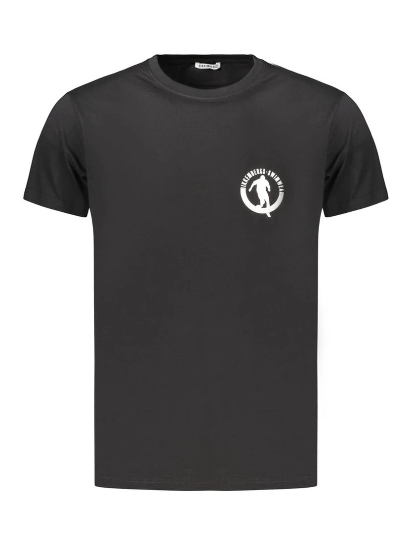 Black Cotton T-Shirt