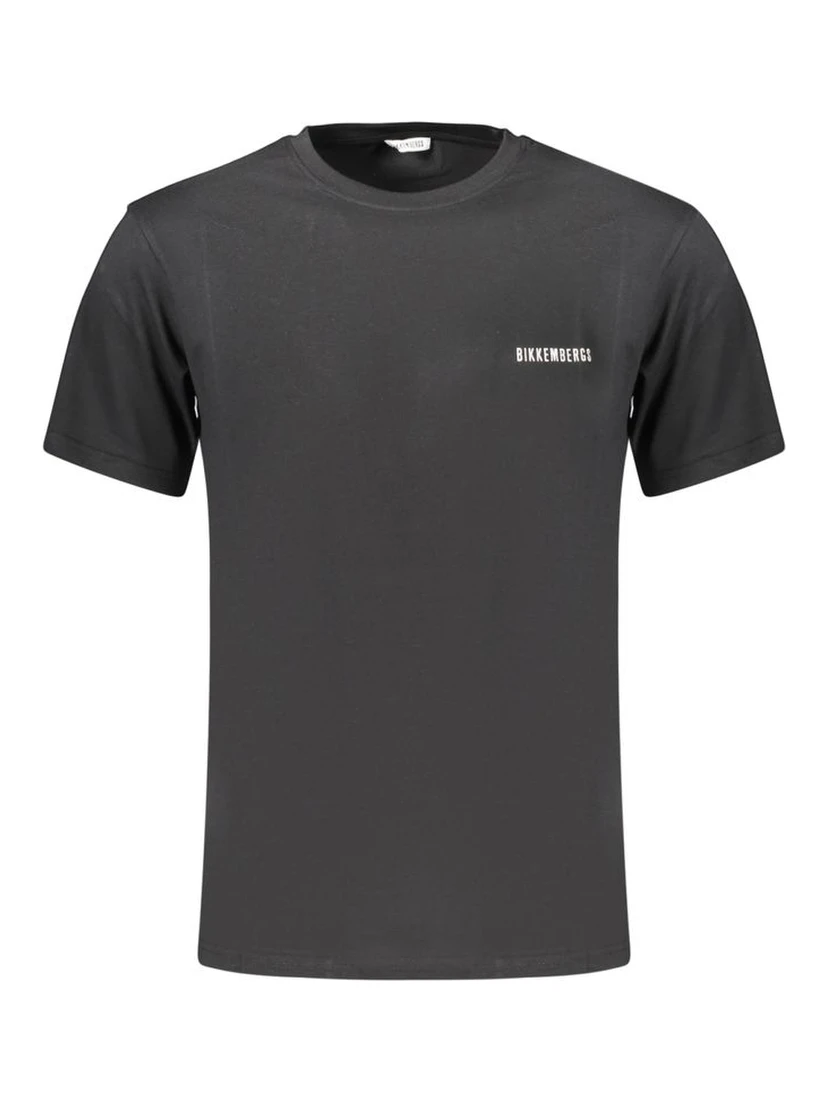 Black Cotton T-Shirt