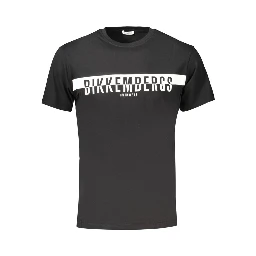 Black Cotton T-Shirt