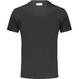 Black Cotton T-Shirt