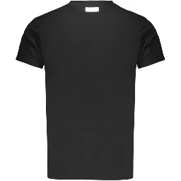 Black Cotton T-Shirt