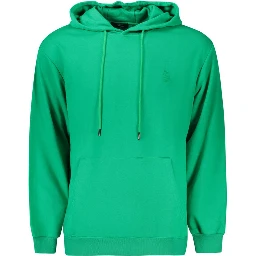 Green Cotton Sweatshirt