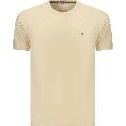 Beige Cotton T-Shirt
