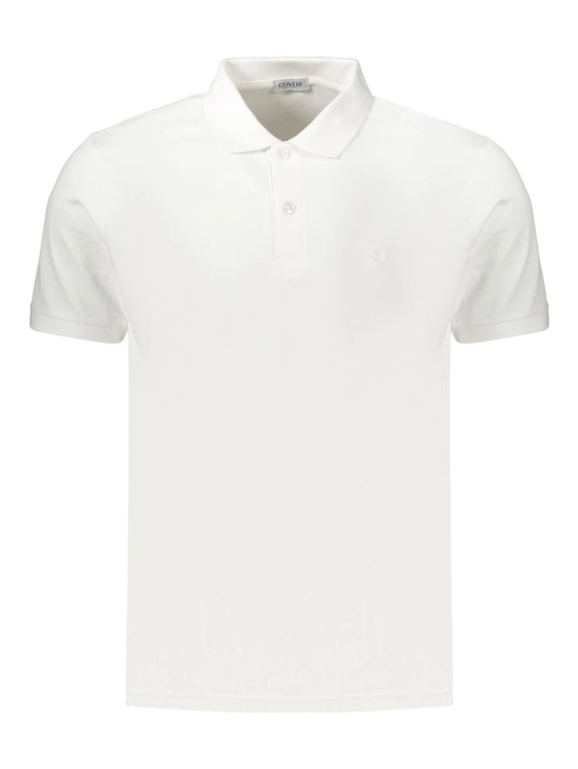 White Cotton Polo Shirt