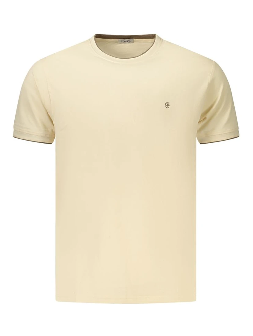 Beige Cotton T-Shirt