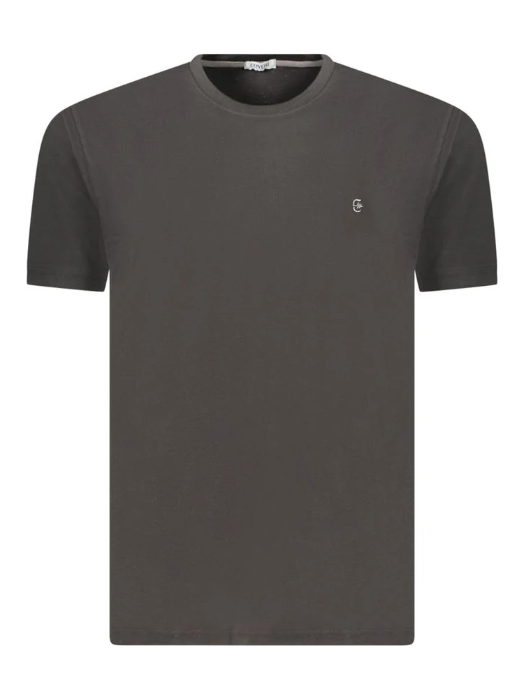 Black Cotton T-Shirt