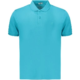 Azzurro Cotton Men Polo