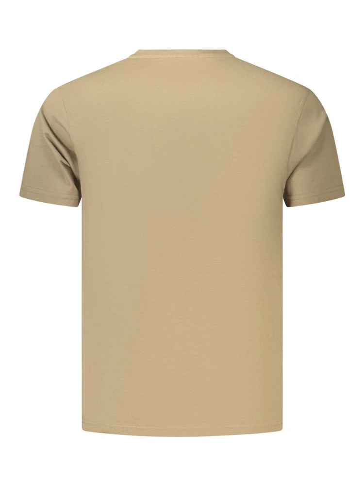 Brown Cotton Men's T-Shirt alternative