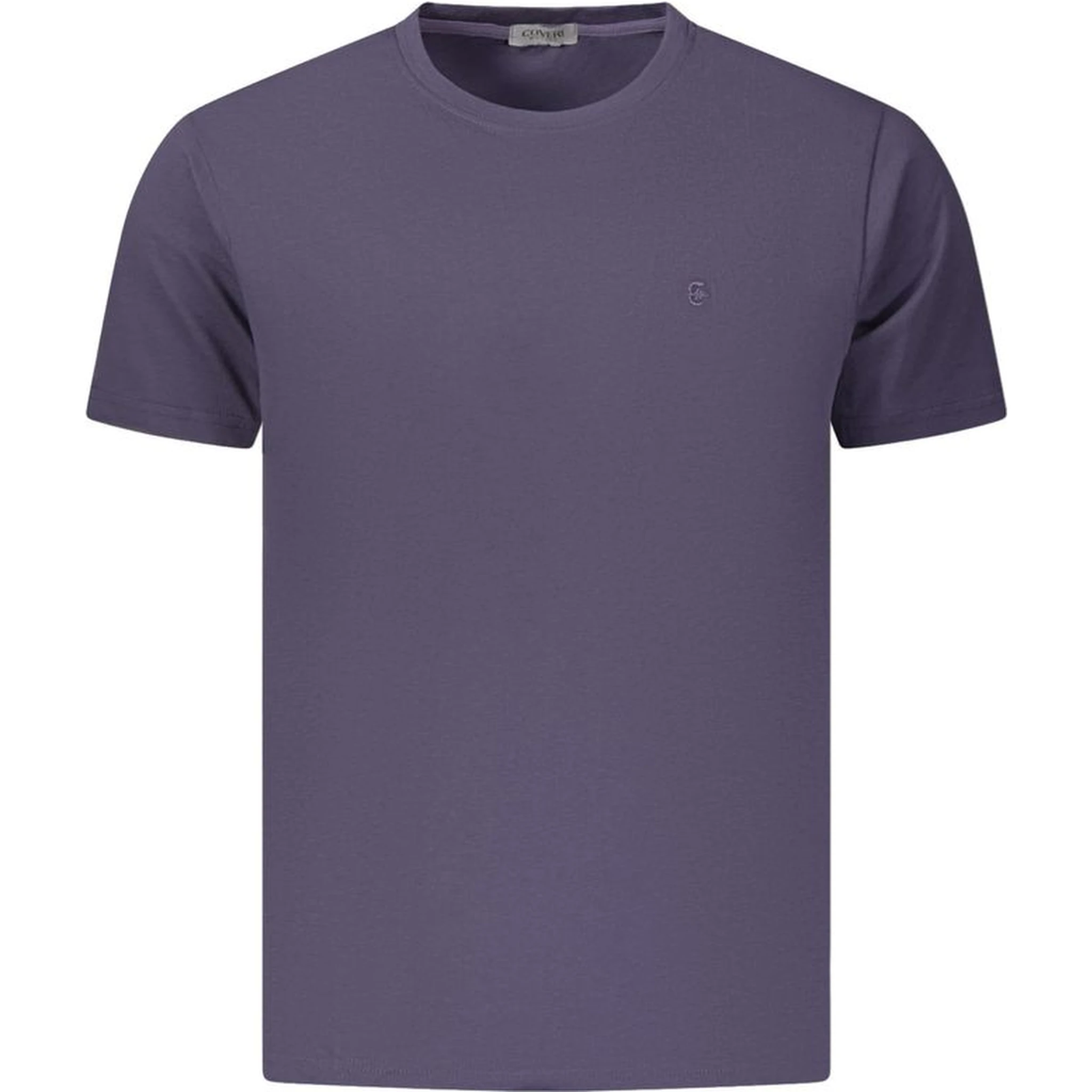 Blue Cotton Men's T-Shirt