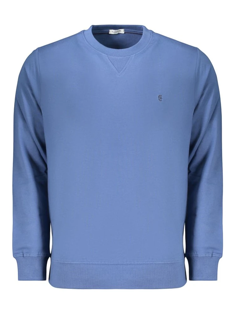 Blue Cotton Men's Sweatshirt