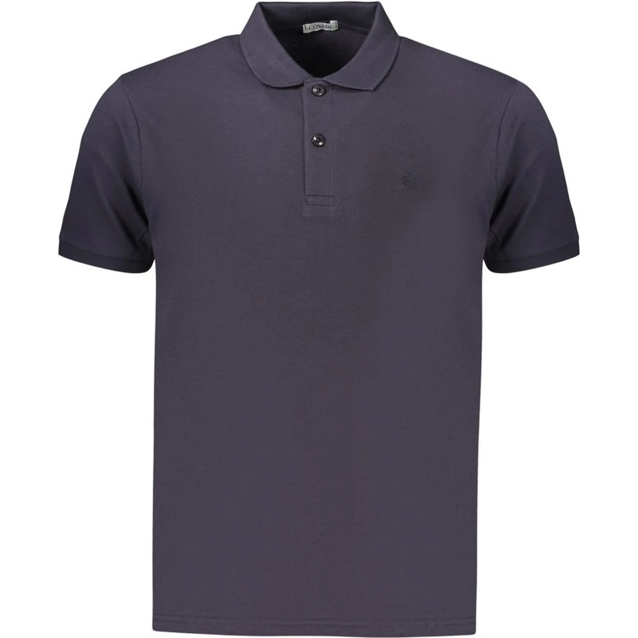 Blue Cotton Men's Polo