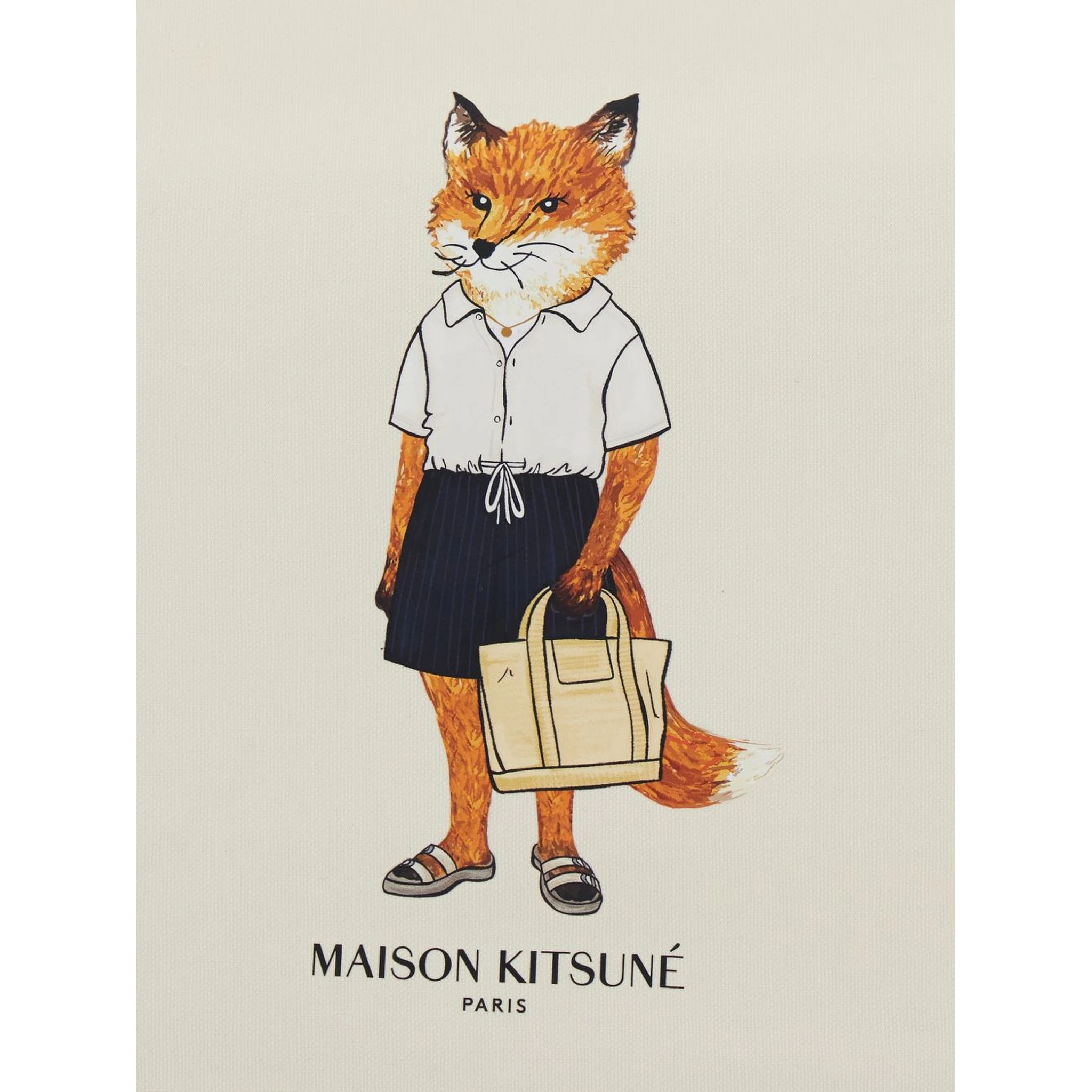 MAISON KITSUNE' Bags.. Beige