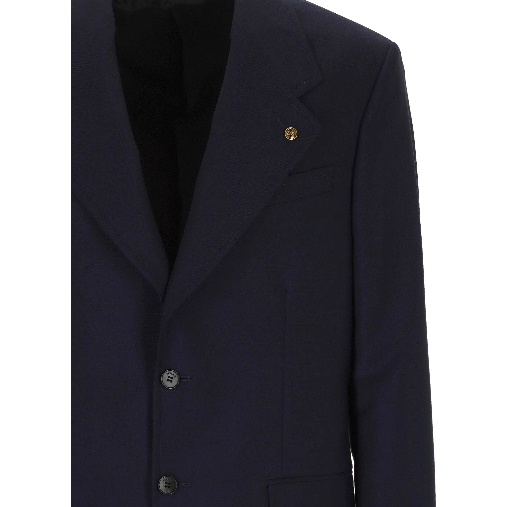 Versace Jackets Blue